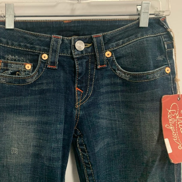 True Religion Johnny Straight Leg Stretch Jean - Picture 4 of 7